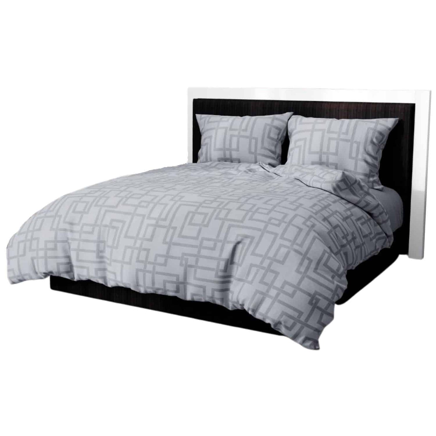 Parure Copripiumino Singolo in Cotone -Linea Quadrifoglio