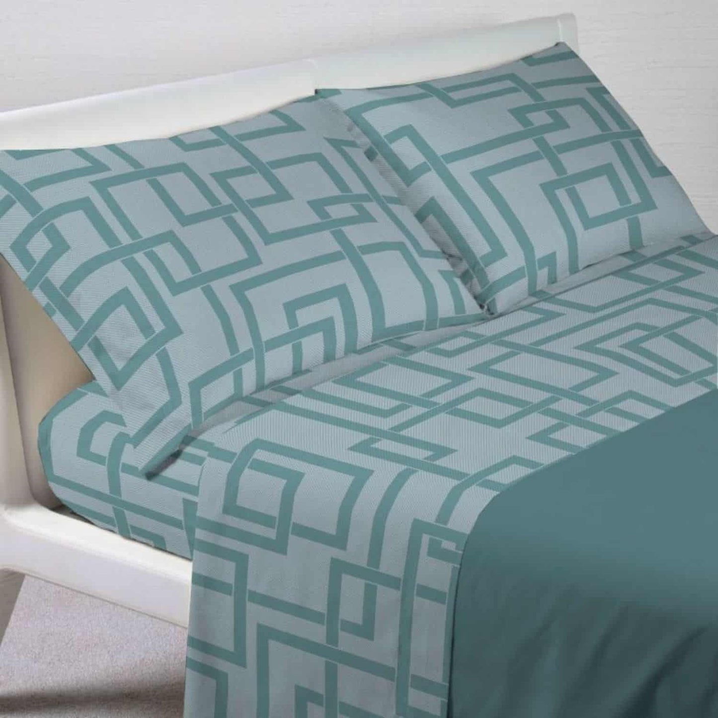 Completo Lenzuola Singolo Quadrifoglio