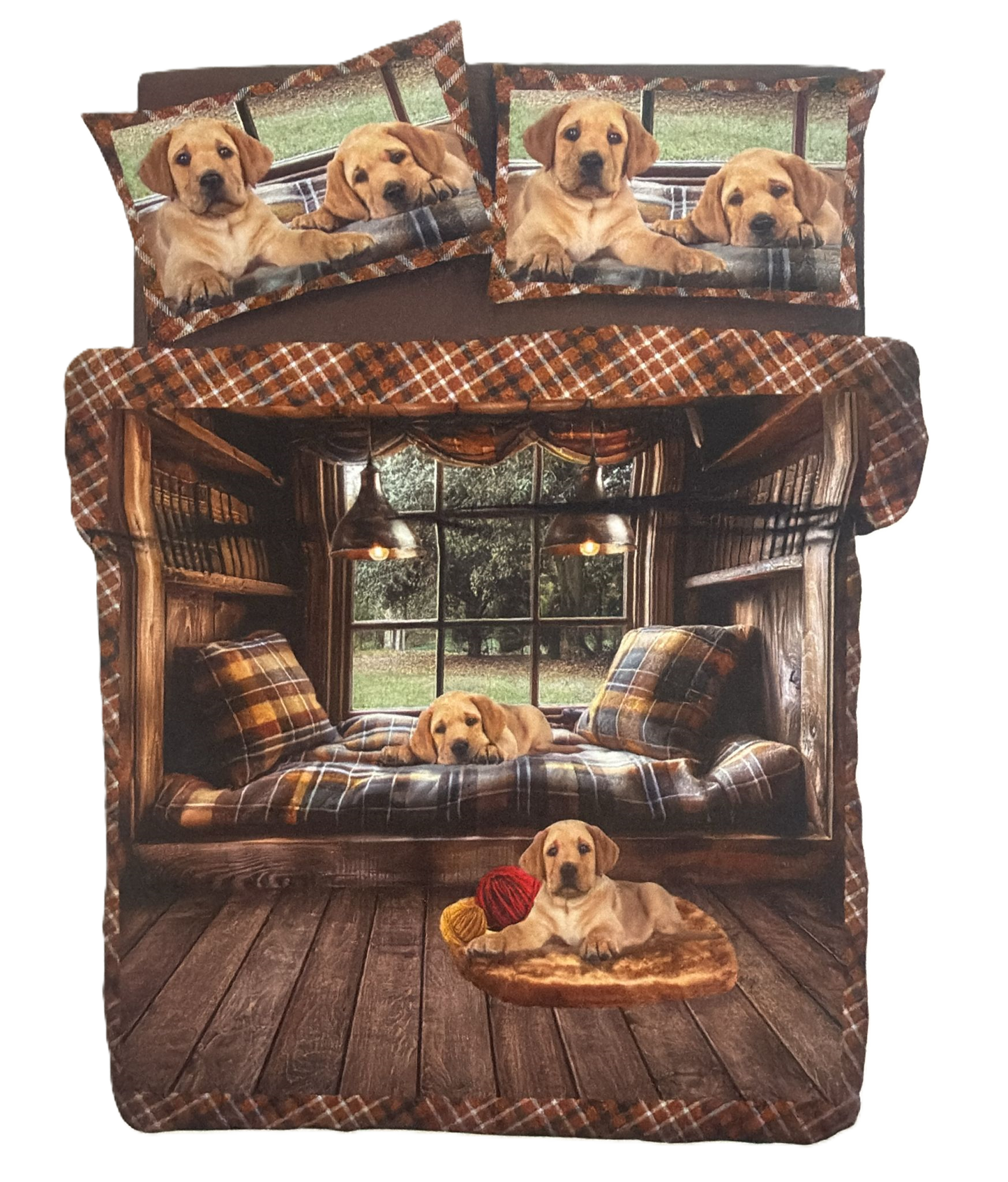 Lab - Parure Copripiumino Digital - Tessitura Zambaiti