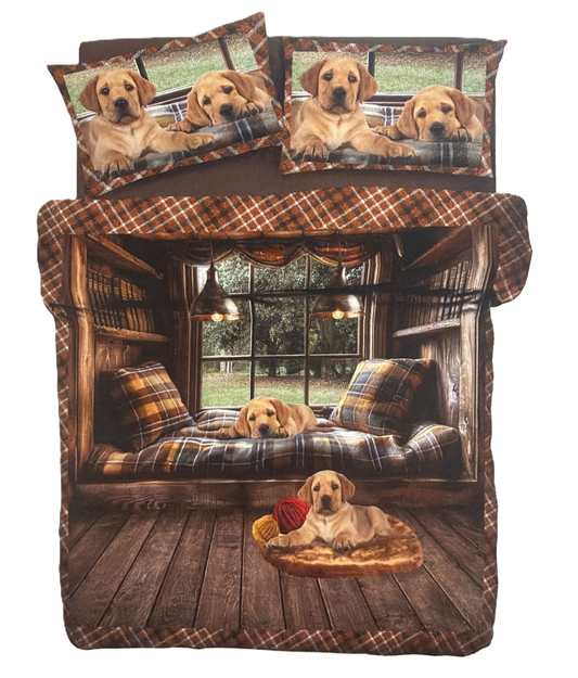 Lab - Parure Copripiumino Digital - Tessitura Zambaiti