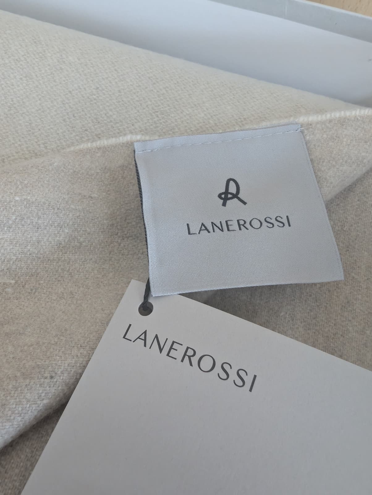 Plaid Lanerossi Iside 130x170 cm - In Pregiata Lana Vergine e Cashmere con Frange