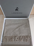 Plaid Lanerossi Iside 130x170 cm - In Pregiata Lana Vergine e Cashmere con Frange