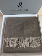 Plaid Lanerossi Iside 130x170 cm - In Pregiata Lana Vergine e Cashmere con Frange