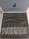 Plaid Lanerossi Iside 130x170 cm - In Pregiata Lana Vergine e Cashmere con Frange