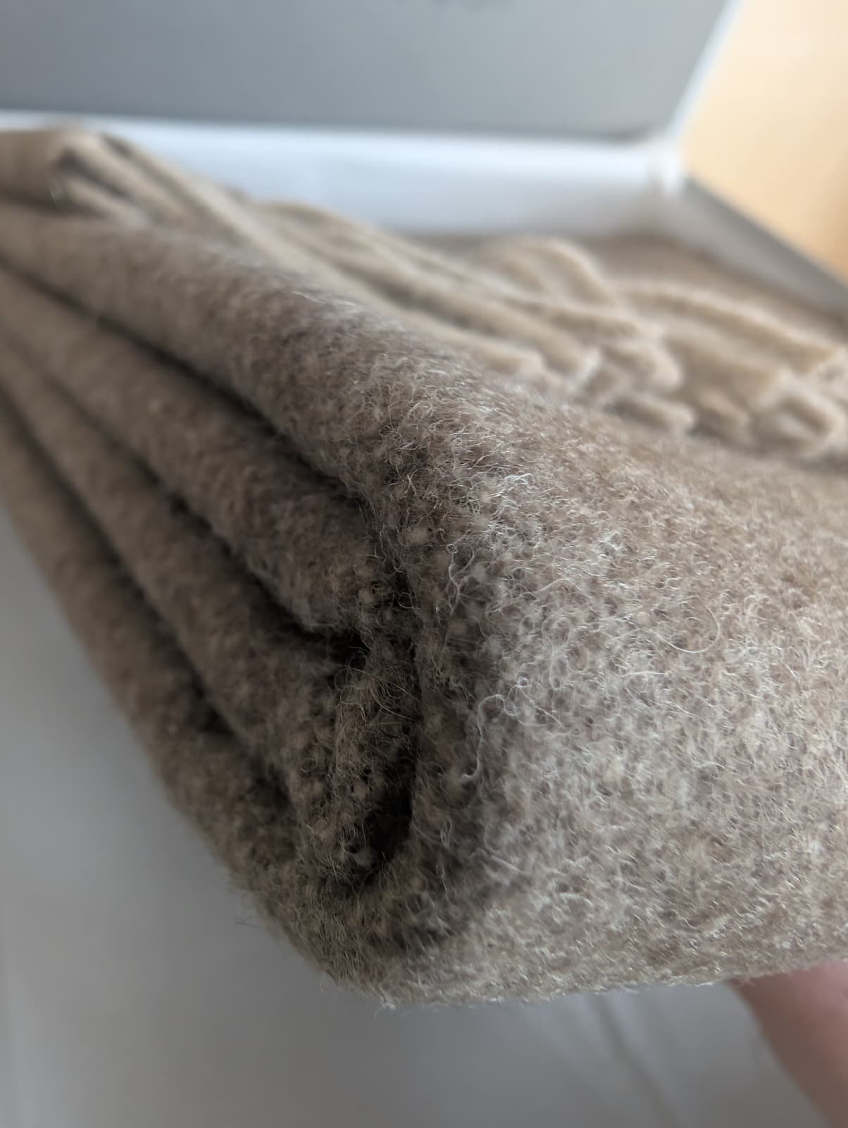 Plaid Lanerossi Iside 130x170 cm - In Pregiata Lana Vergine e Cashmere con Frange