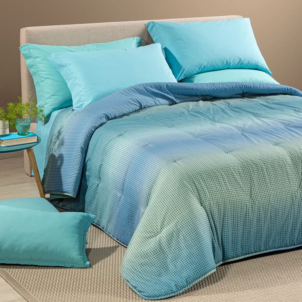 Larry - Trapunta Matrimoniale in Microfibra - Caleffi