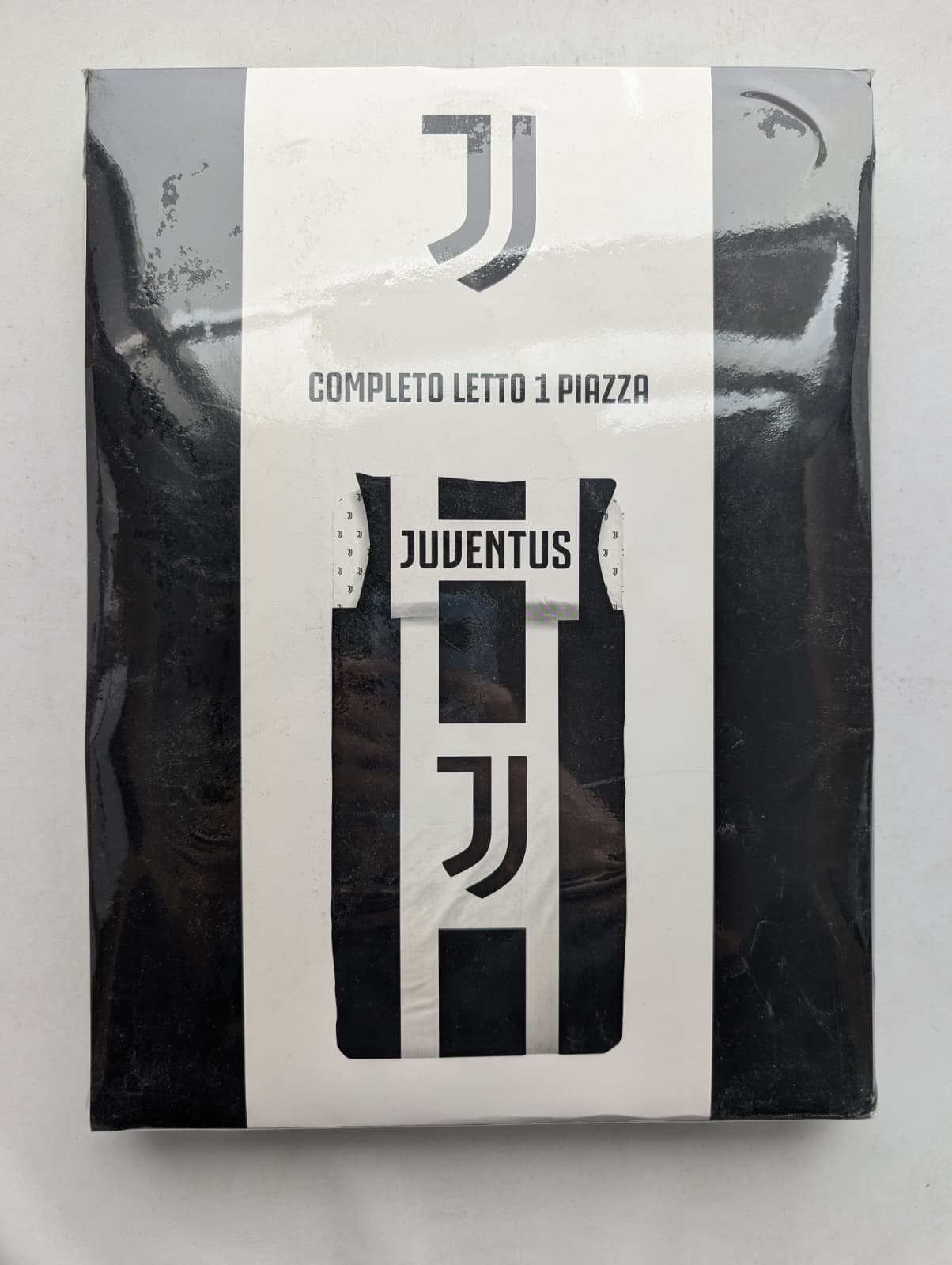 Completo Lenzuola Juventus Official Product - Hermet - Letto Singolo 1 Piazza