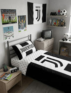 Completo Lenzuola Juventus Official Product - Hermet - Letto Singolo 1 Piazza