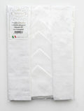 Tovaglia Rotonda 180 cm Melangio Londra - In Pregiata Fiandra Jacquard con 8 Tovaglioli