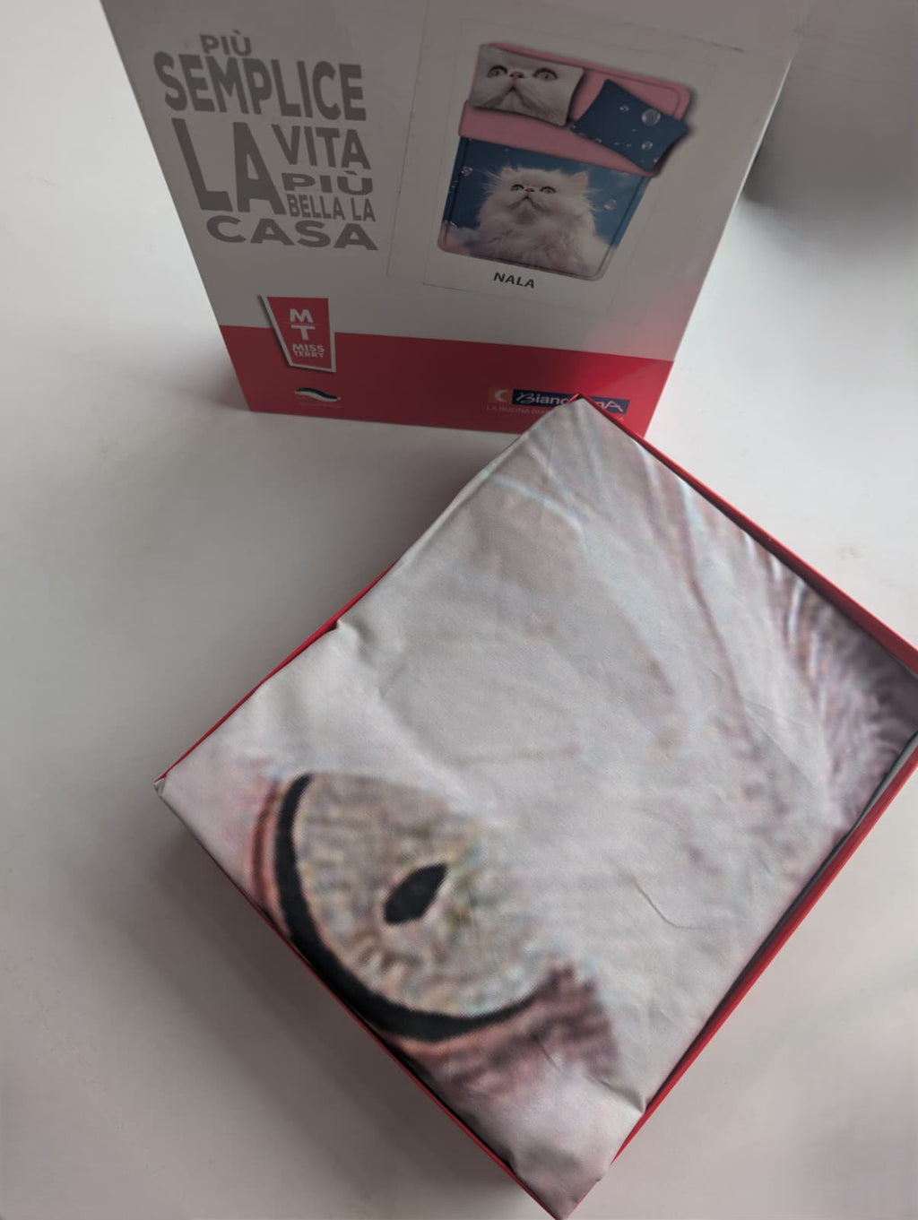 Completo Lenzuola Matrimoniale Miss Terry "Nala" – Biancaluna