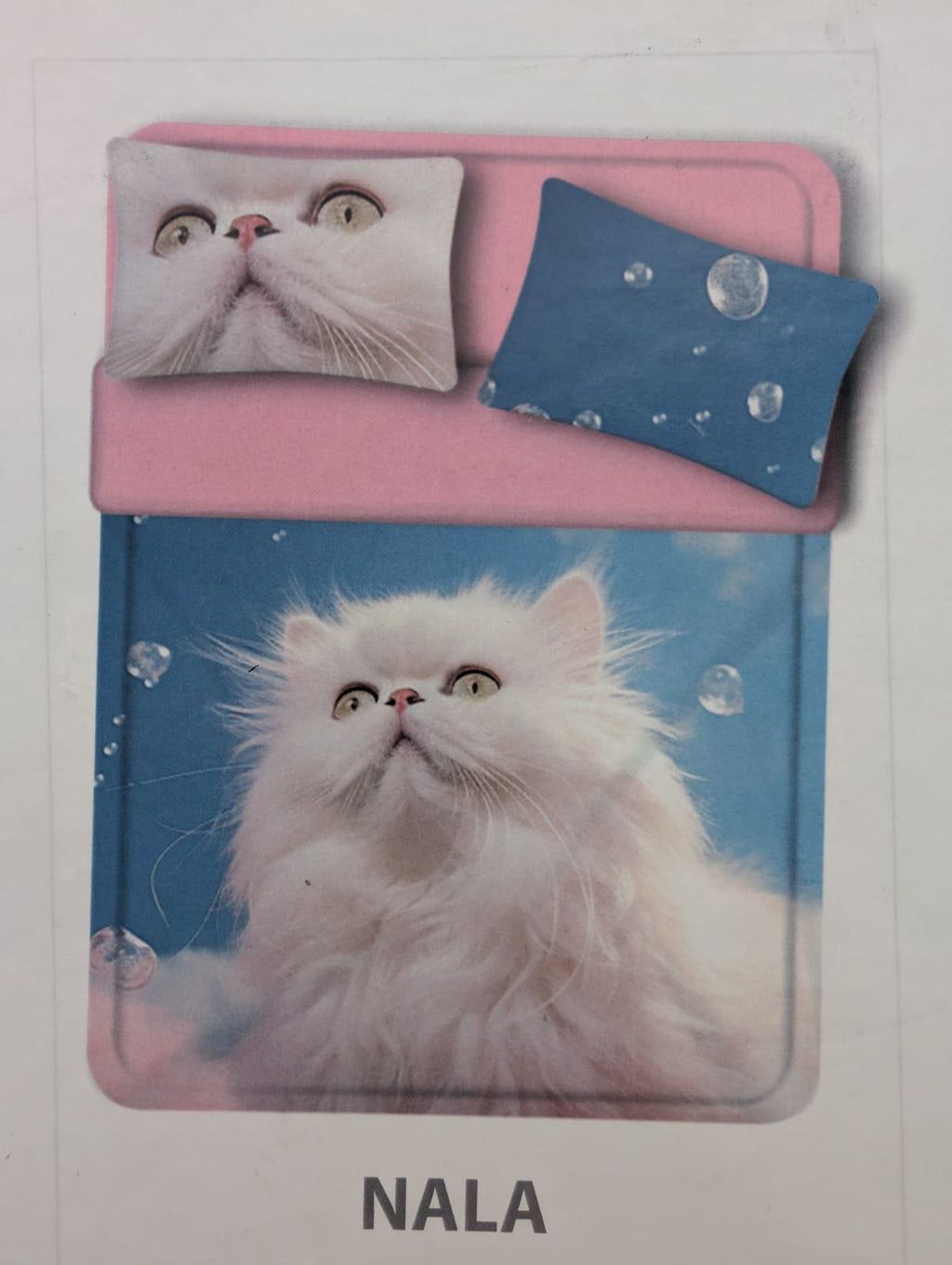 Completo Lenzuola Matrimoniale Miss Terry "Nala" – Biancaluna