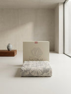 Copriletto Trapuntato Matrimoniale "Vento" in Madapolam di Cotone - 260x265 - Gabel Naturae