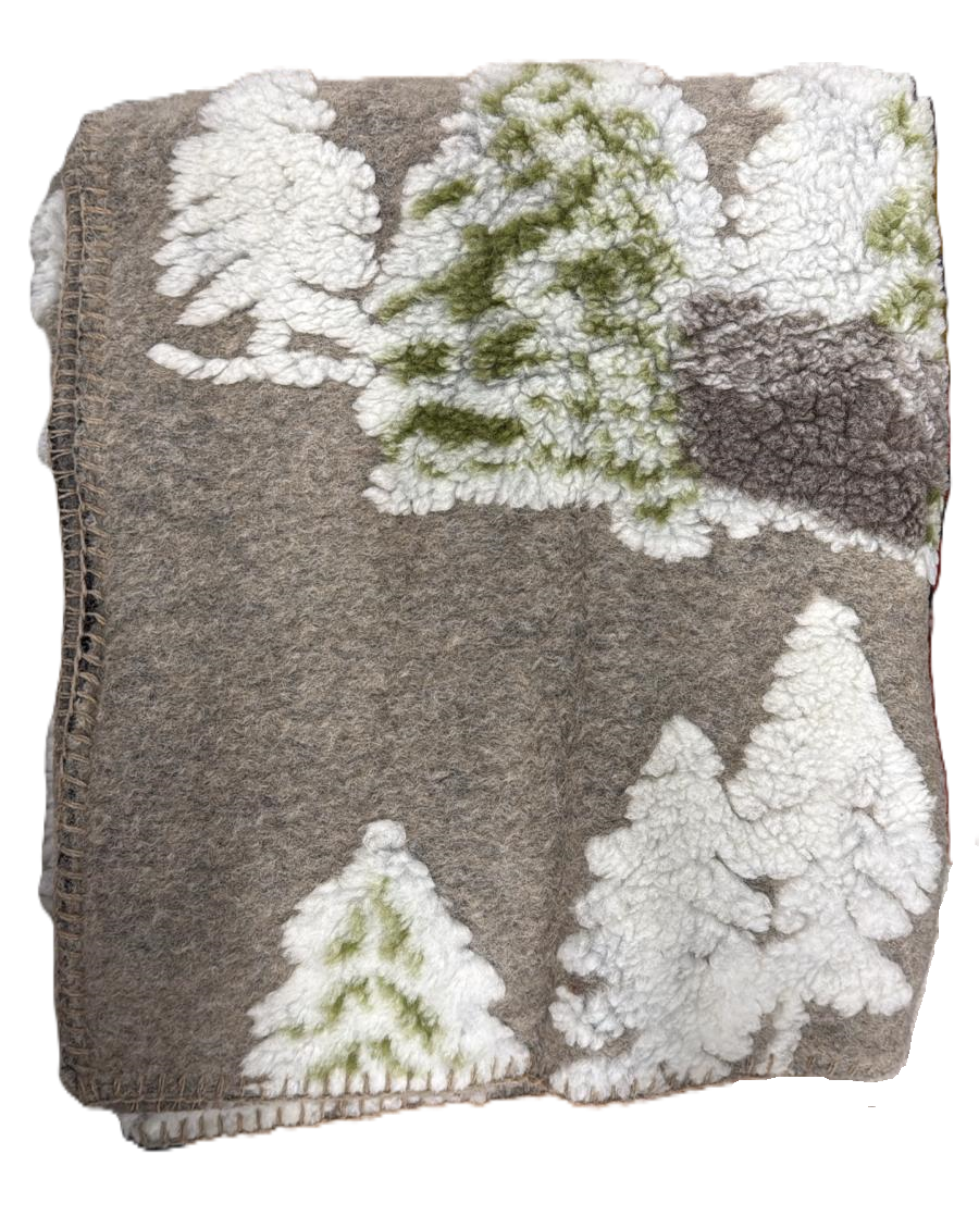 Plaid in Lana Cotta Made in Italy 150 X170 cm