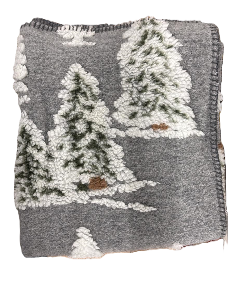 Plaid in Lana Cotta Made in Italy 150 X170 cm