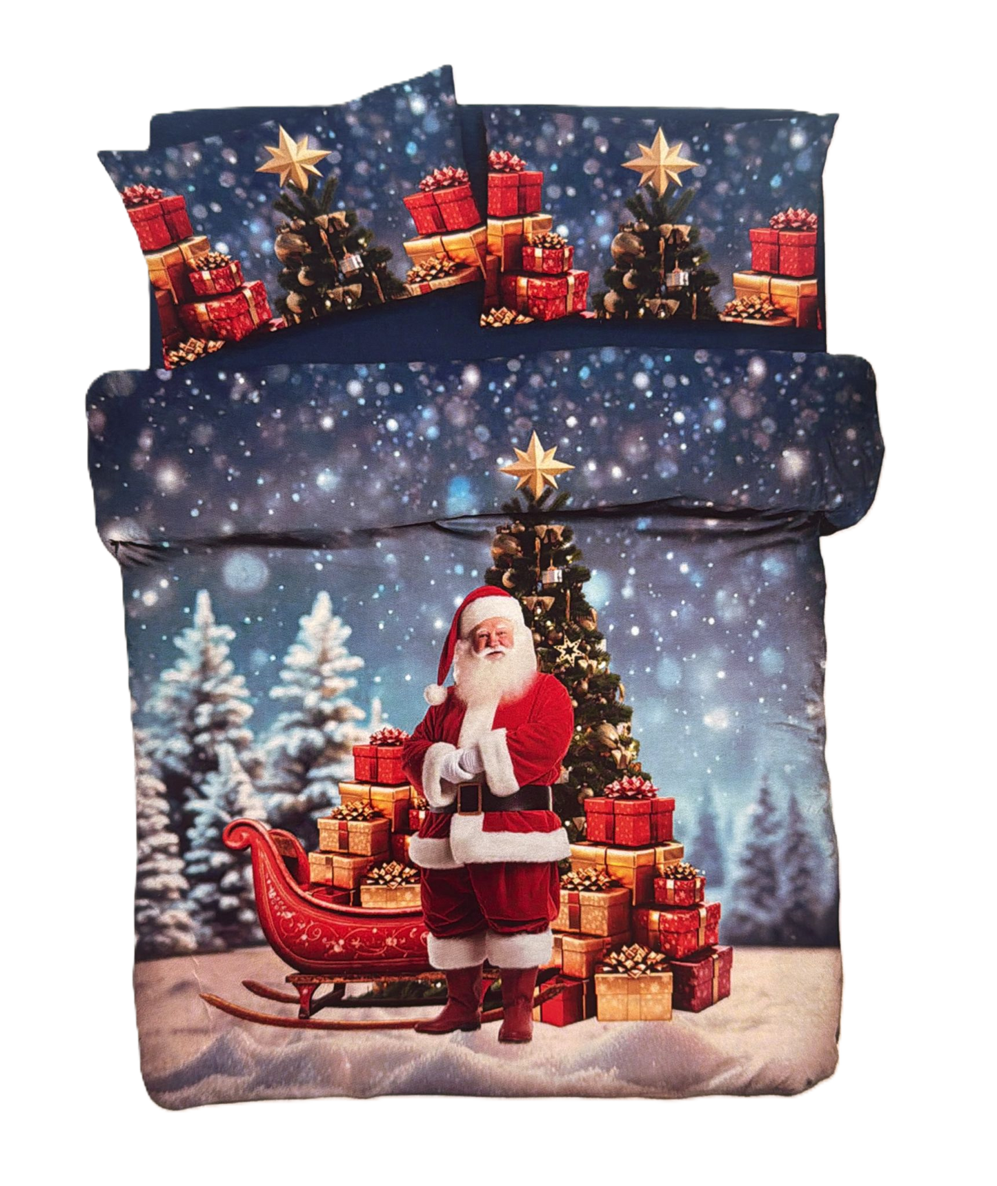 NatalB- Parure Copripiumino Digital - Tessitura Zambaiti