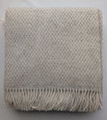 PLAID "Navigli Nat" in 100% Lana Vergine - 130x170 cm - Marzotto Home 1836