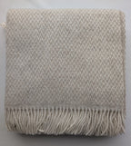 PLAID "Navigli Nat" in 100% Lana Vergine - 130x170 cm - Marzotto Home 1836