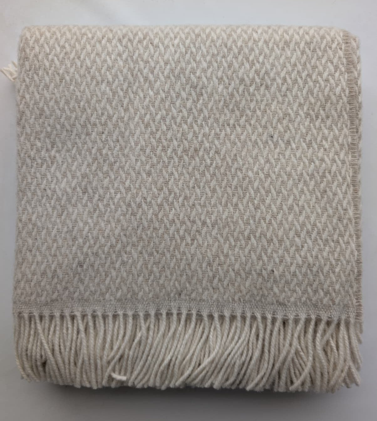 PLAID "Navigli Nat" in 100% Lana Vergine - 130x170 cm - Marzotto Home 1836