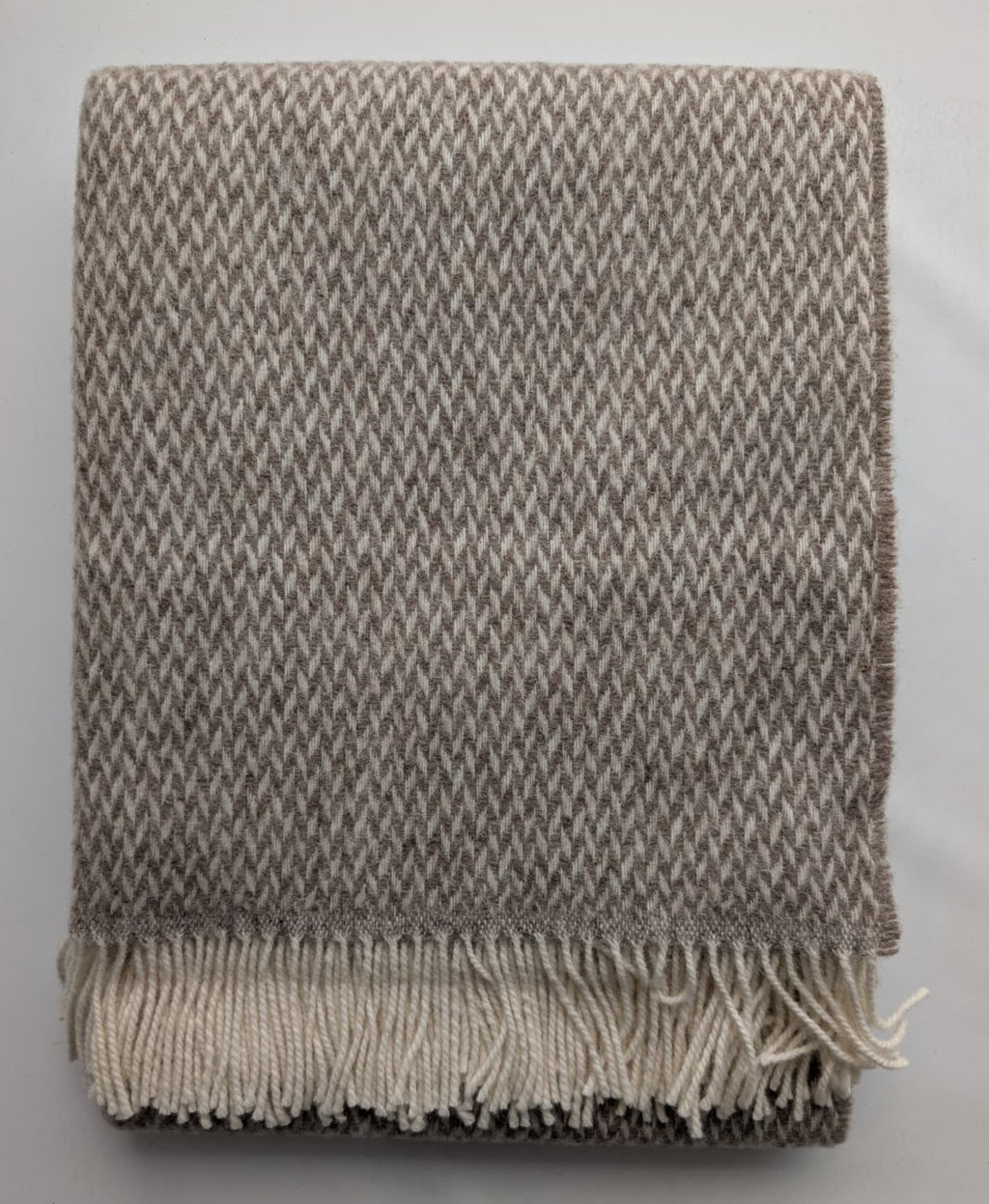 PLAID "Navigli Nat" in 100% Lana Vergine - 130x170 cm - Marzotto Home 1836