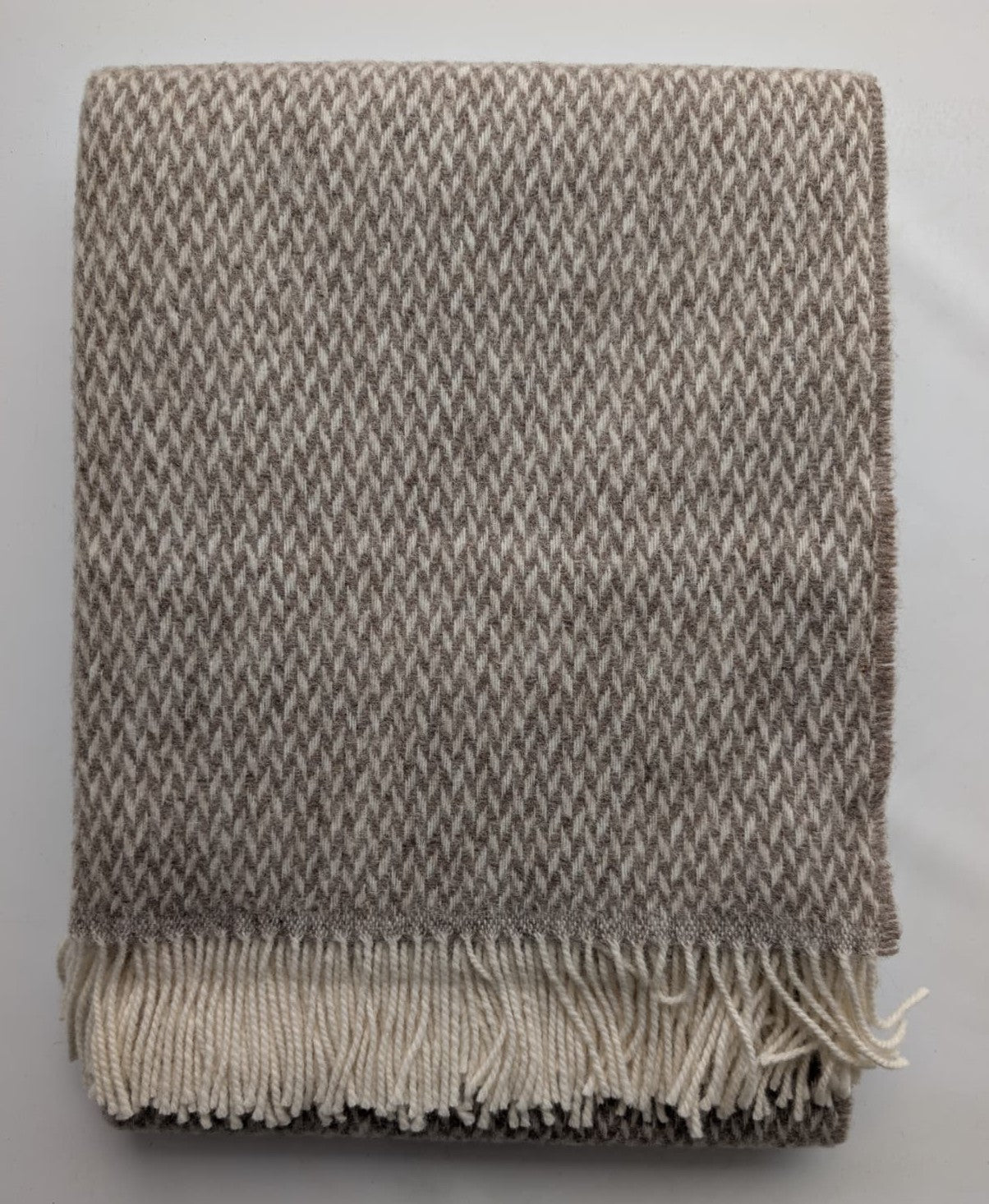 PLAID "Navigli Nat" in 100% Lana Vergine - 130x170 cm - Marzotto Home 1836