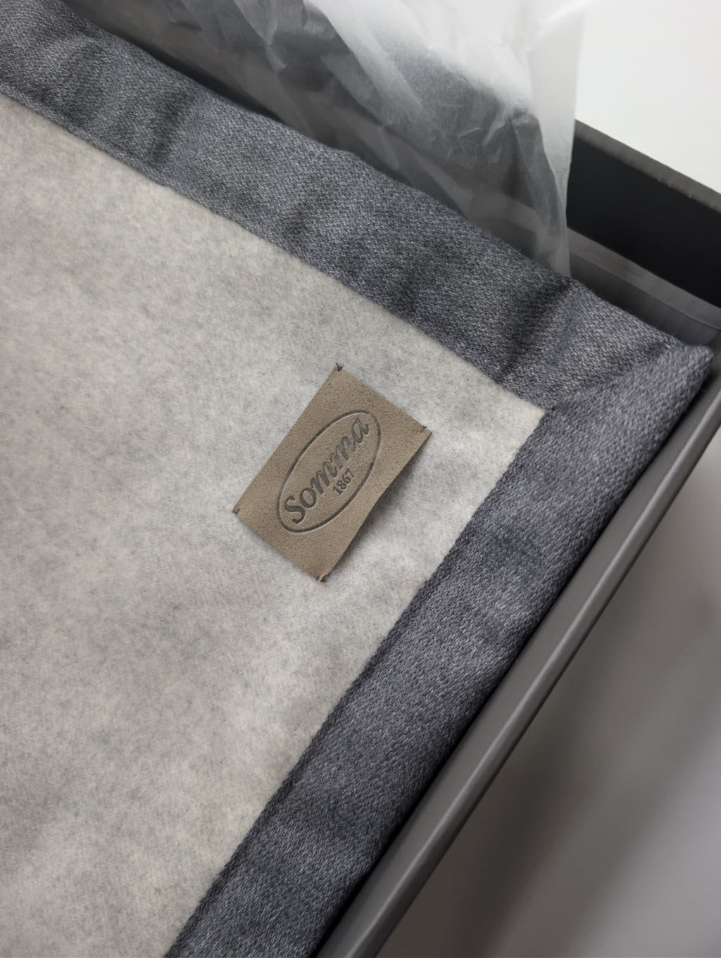 Coperta pregiata Nyima in 95% Cashmere e 5% Lana Vergine - 210x250 cm - SOMMA