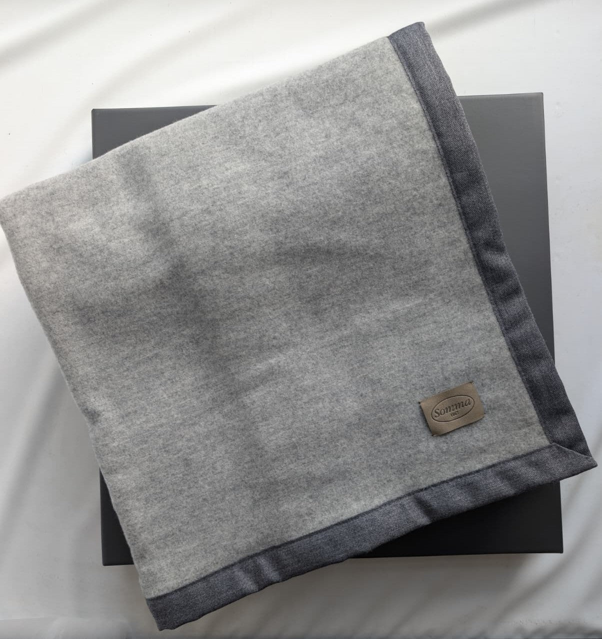 Coperta Matrimoniale "Orissa" in Lana e Cashmere  230x250 - SOMMA