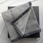 Coperta Matrimoniale "Orissa" in Lana e Cashmere  230x250 - SOMMA