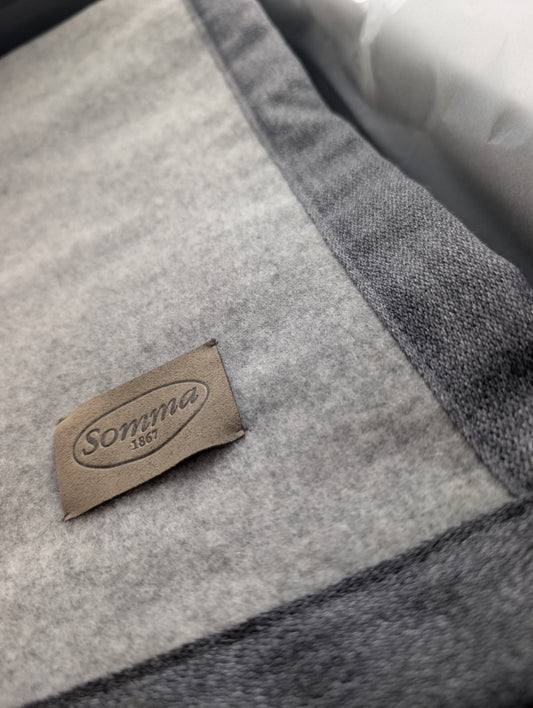 Coperta Matrimoniale "Orissa" in Lana e Cashmere  230x250 - SOMMA