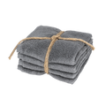 Set 4 Lavette Fazzini "Coccola" - Microcotone Zero Twist 550 gr/mq - 30x30 cm