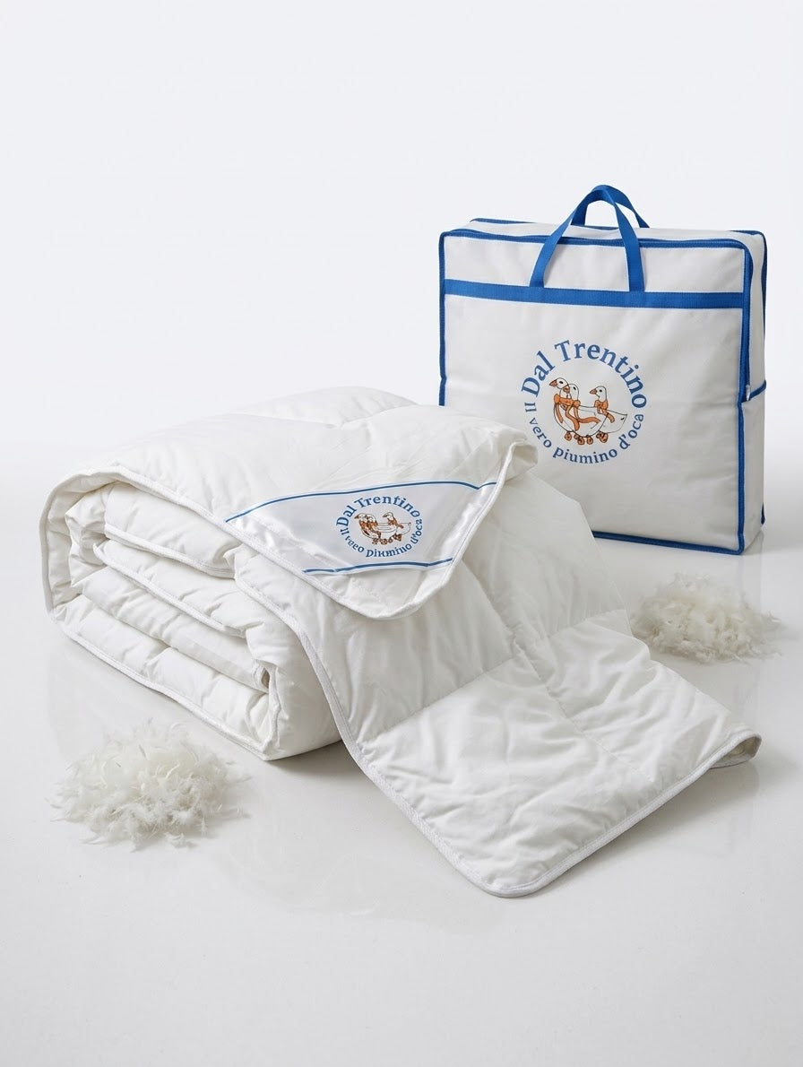 Piumino d'Oca Daunex CORTINA WARM 4 Punti Calore in Cotone OEKO-TEX®