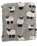 Plaid in Lana Cotta Made in Italy 150 X170 cm