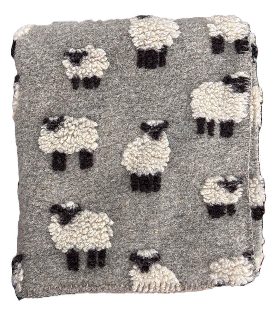 Plaid in Lana Cotta Made in Italy 150 X170 cm