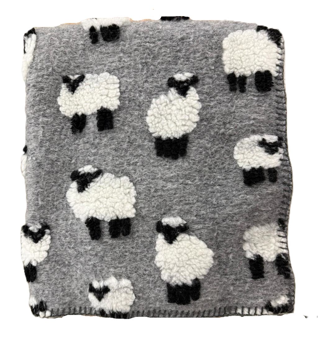 Plaid in Lana Cotta Made in Italy 150 X170 cm