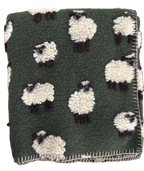 Plaid in Lana Cotta Made in Italy 150 X170 cm