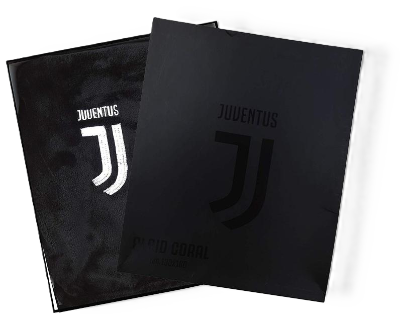 Plaid Juventus Con Cofanetto Regalo