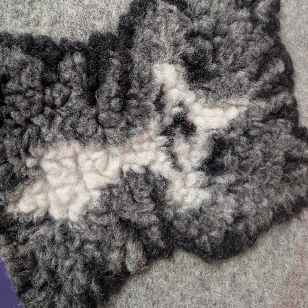 Plaid in Lana Cotta Paradiso Gattini 150x170 cm - Made in Italy