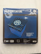 Pouf Contenitore Inter Official Product - Pieghevole e Salvaspazio