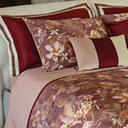 Completo Lenzuola Fazzini Protea - Raso di Puro Cotone 300 TC Matrimoniale