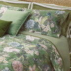 Completo Lenzuola Fazzini Protea - Raso di Puro Cotone 300 TC Matrimoniale