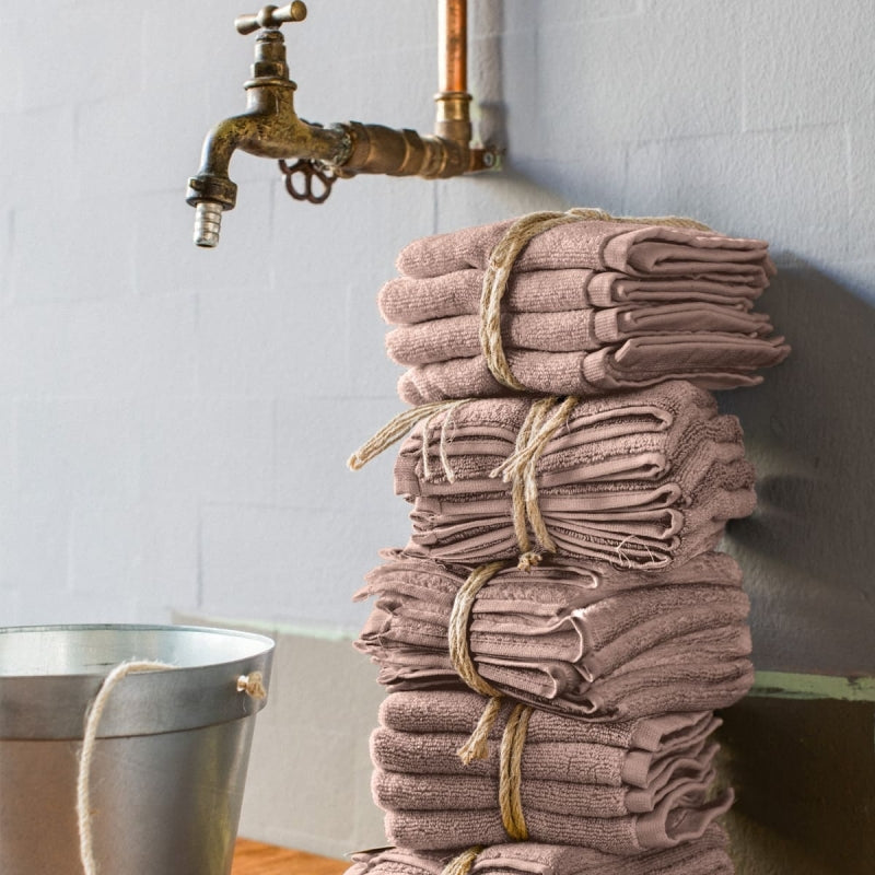 Set 4 Lavette Fazzini "Coccola" - Microcotone Zero Twist 550 gr/mq - 30x30 cm