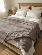 EasyHome Copriletto Matrimoniale "Rousse" - 260x260 cm in 100% Puro Cotone