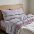 Completo Lenzuola Letto Francese Quadrifoglio