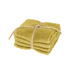 Set 4 Lavette Fazzini "Coccola" - Microcotone Zero Twist 550 gr/mq - 30x30 cm