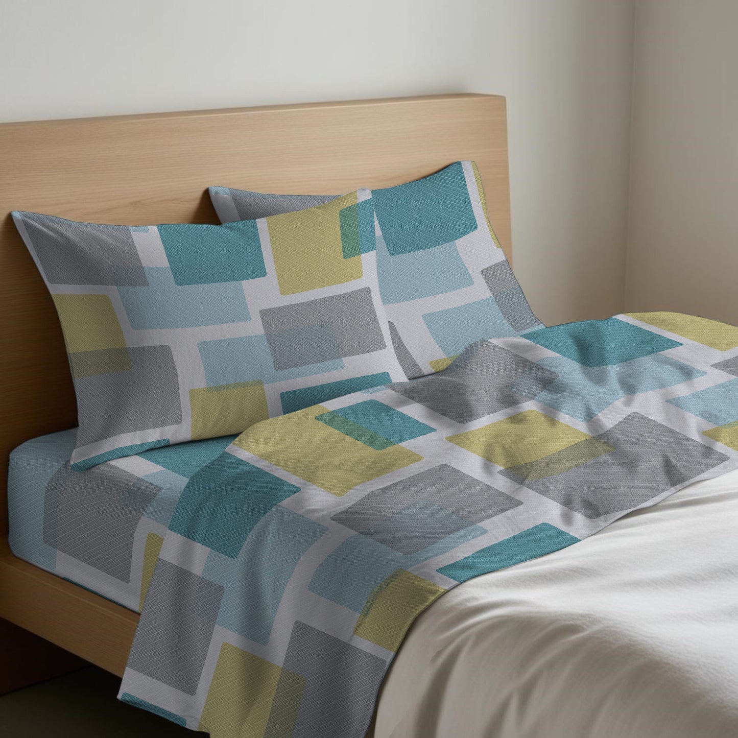 Completo Lenzuola Singolo Quadrifoglio