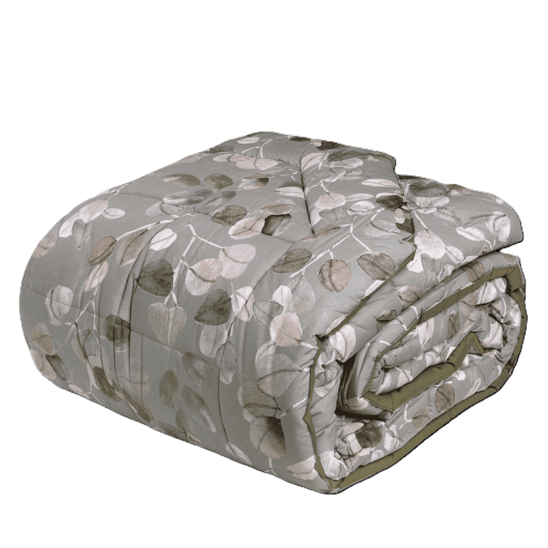 Sabi Sabi - Trapunta Matrimoniale – Percalle di Cotone – Stampa Digitale – Made in Italy - Fazzini