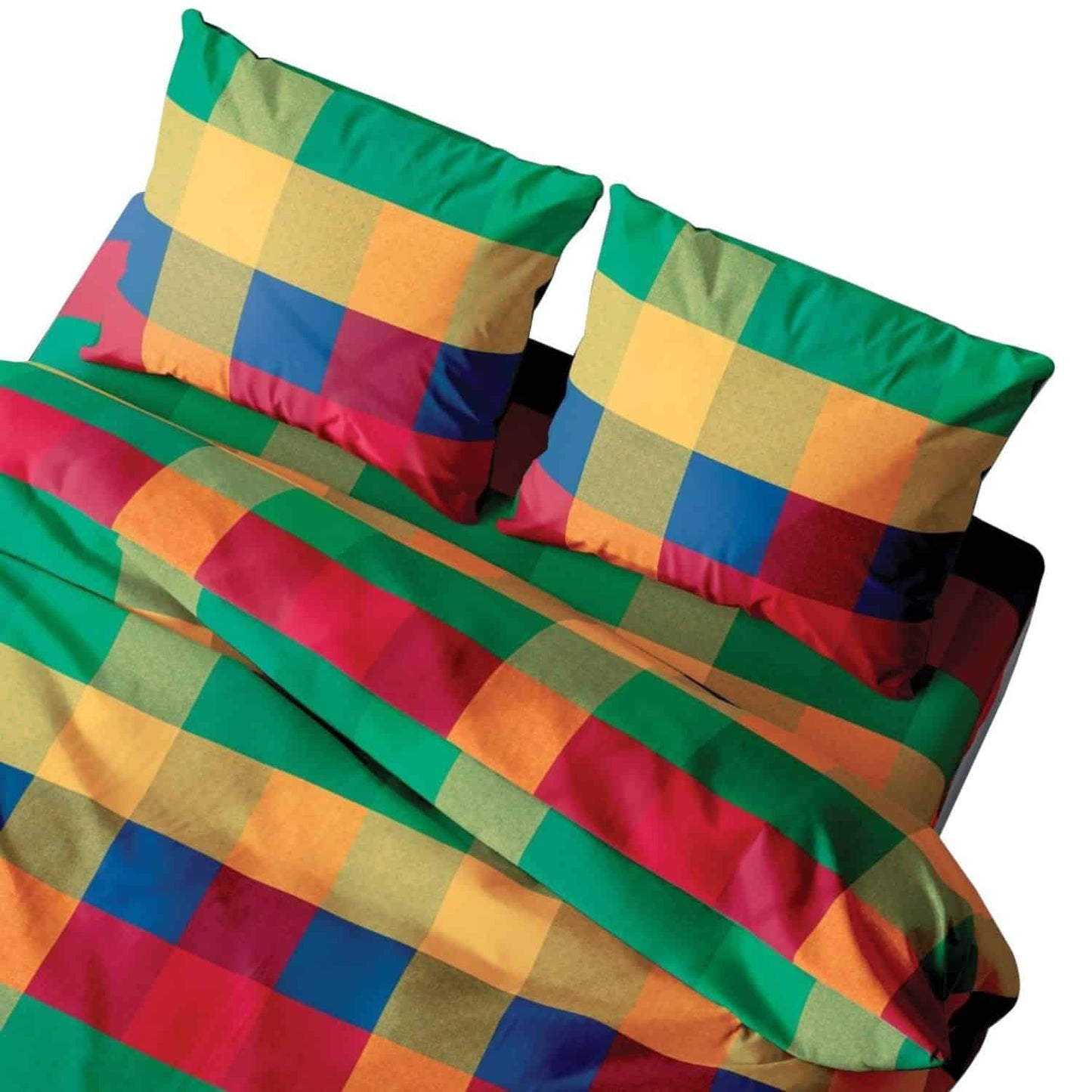 Parure Copripiumino Piazza e mezza in Cotone  - Linea Quadrifoglio