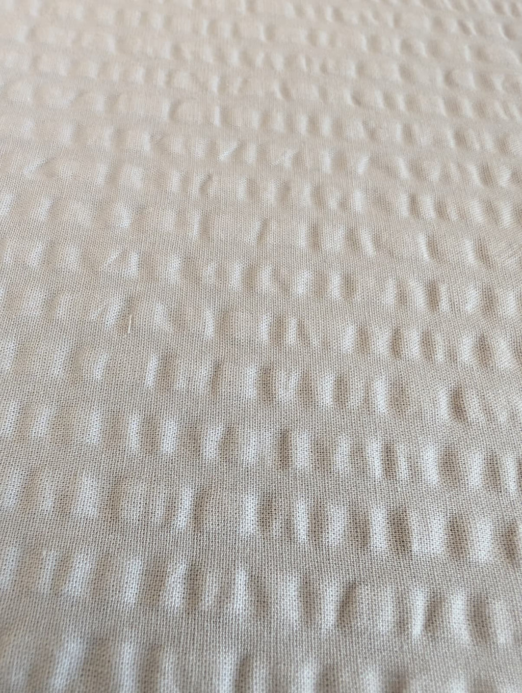 Seersucker - Parure Copripiumino – 100% Cotone, Tinta Unita, Fresco e Senza Stiro - Daunex