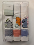 Tris di Strofinacci Pasquali "Spiga" in 100% Cotone - Vingi -  Collezione scelta da Benedetta Parodi