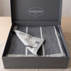 Coperta Matrimoniale Somma Bolton in Pura Lana Lambswool Merino 335 gr/mq