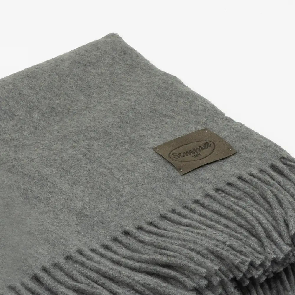 Plaid in 100% Cashmere Somma 1867 Anteprima 130x180 cm con Frange